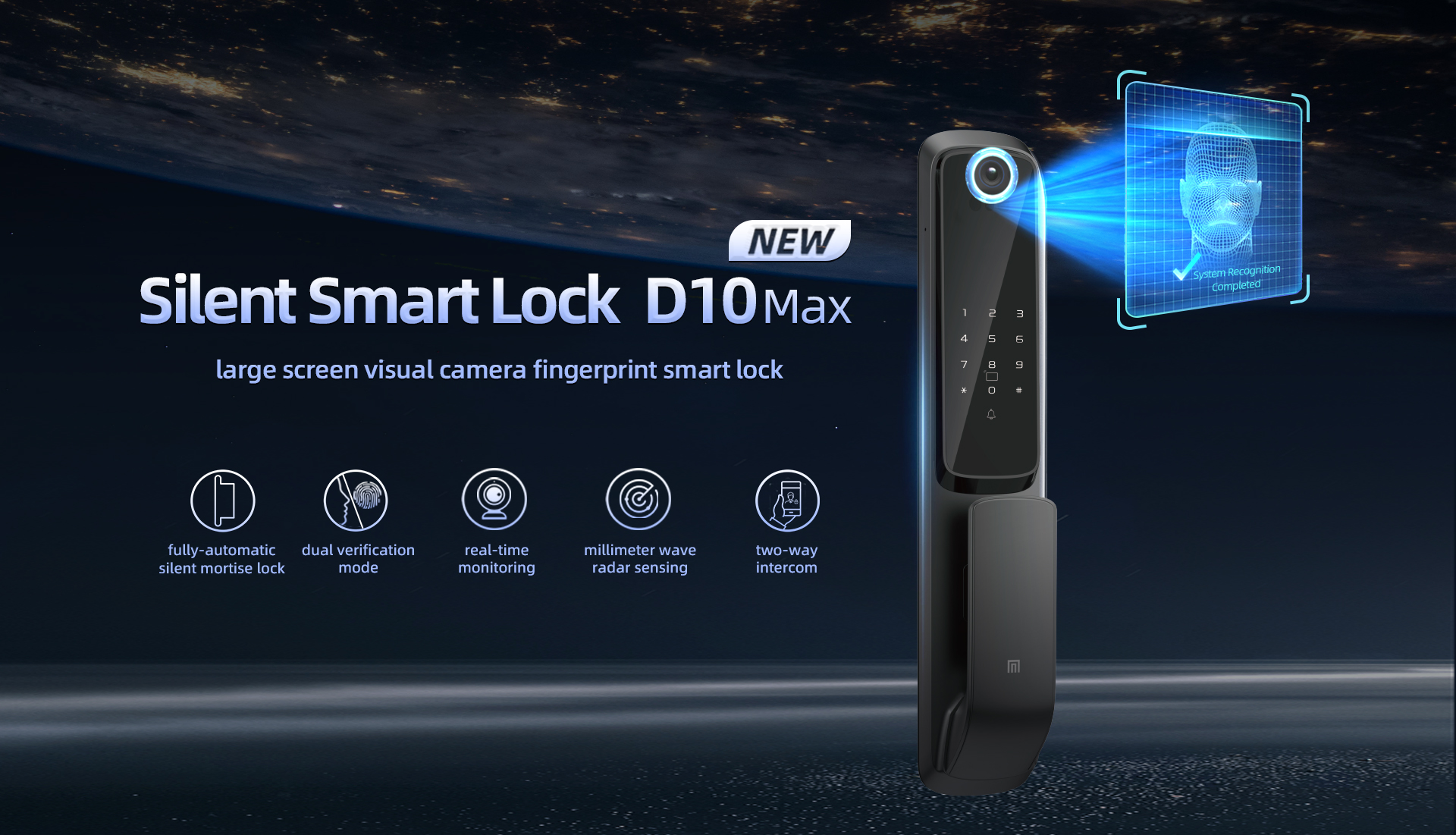 Visual Camera Smart Door Lock